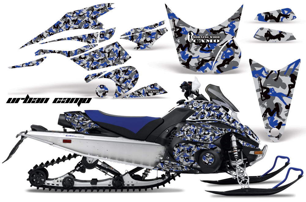 Yamaha FX Nytro Graphics Kit URBAN CAMO BLUE